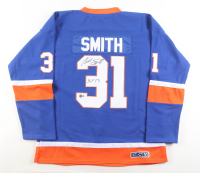 Billy Smith Signed Islanders CCM Authentic Jersey Inscribed "HOF 93" (Beckett) at PristineAuction.com