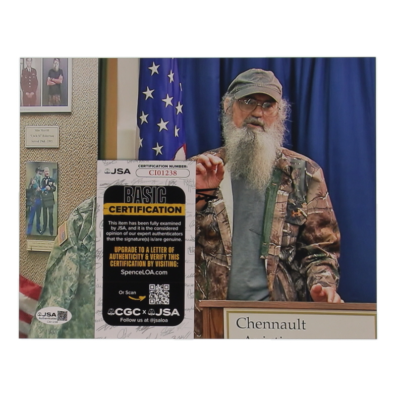 Si Robertson Signed 8x10 Photo (JSA) at PristineAuction.com Si Robertson Signed 8x10 Photo (JSA) at PristineAuction.com