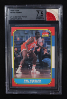 Phil Hubbard 1986-87 Fleer Jersey Fusion Game Used Patch #48 (BGS 7.5) at PristineAuction.com