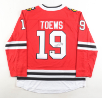 Jonathan Toews Signed Blackhawks Captain Authentic Fanatics Authentic Jersey (Beckett) at PristineAuction.com