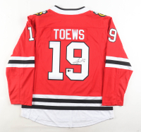Jonathan Toews Signed Blackhawks Captain Authentic Fanatics Authentic Jersey (Beckett) at PristineAuction.com