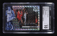 Luka Doncic 2021-22 Panini Mosaic Montage #26 (CGC 10) at PristineAuction.com