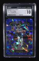 Kyrie Irving 2023-24 Panini Select Blue Cracked Ice Prizm #21 (CGC 10) at PristineAuction.com