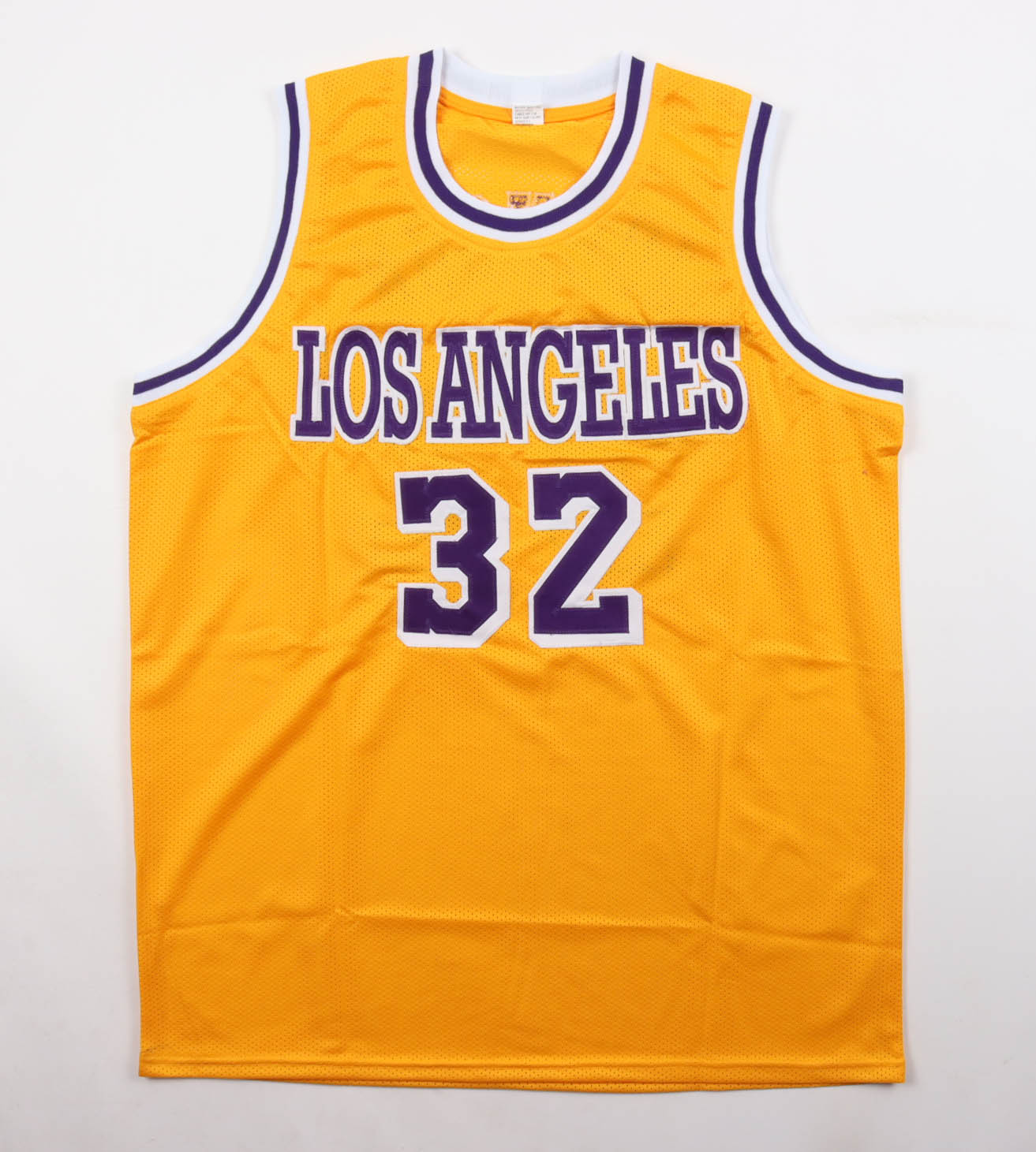 Magic Johnson Signed Jersey (Beckett) at PristineAuction.com Magic Johnson Signed Jersey (Beckett) at PristineAuction.com