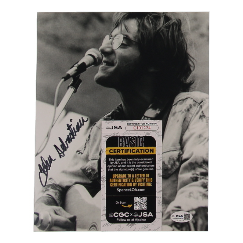 John Sebastian Signed 8x10 Photo (JSA) at PristineAuction.com John Sebastian Signed 8x10 Photo (JSA) at PristineAuction.com