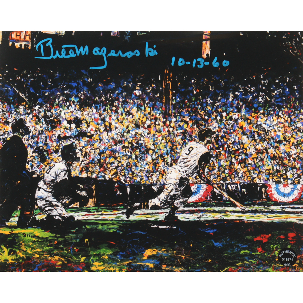 Bill Mazeroski Signed Pirates 8x10 Photo Inscribed "10-13-60" (Authentic Ink) at PristineAuction.com