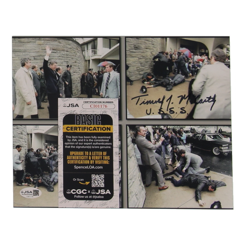 Timothy J. McCarthy Signed 8x10 Photo (Beckett) at PristineAuction.com Timothy J. McCarthy Signed 8x10 Photo (Beckett) at PristineAuction.com