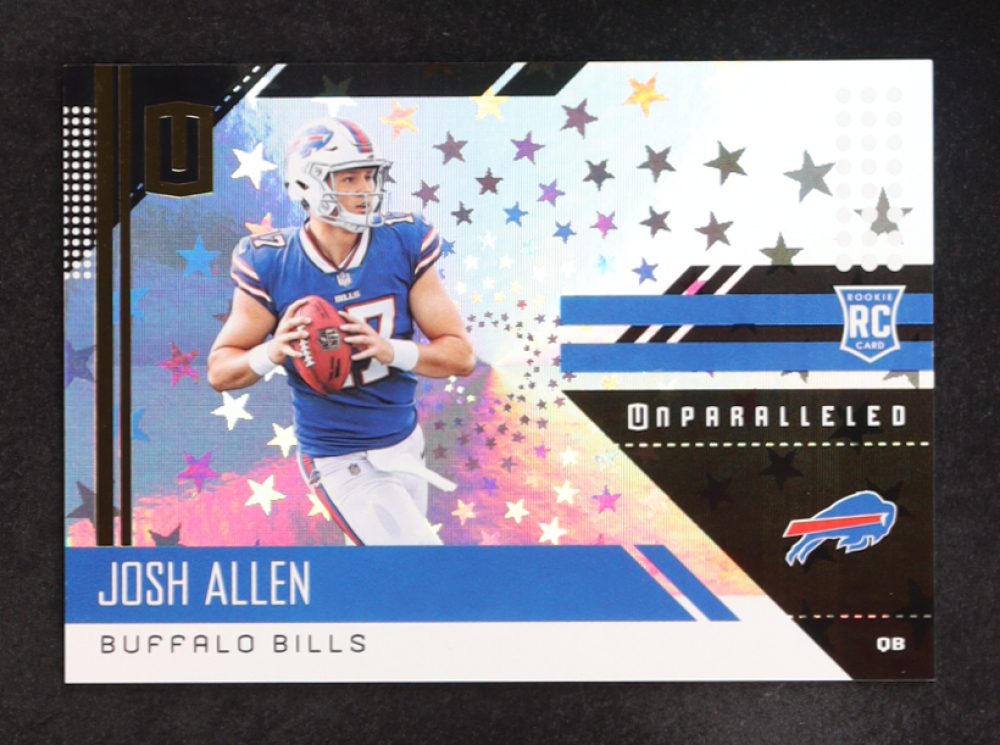 Josh Allen 2018 Panini Unparalleled Astral #207 RC #136/200