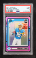 Ladd McConkey 2024 Panini Donruss Optic Preview-Pink #328 RC (PSA 9) at PristineAuction.com