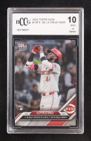 Elly De La Cruz 2024 Topps Now #135 RC /15525 (PSA 10) at PristineAuction.com