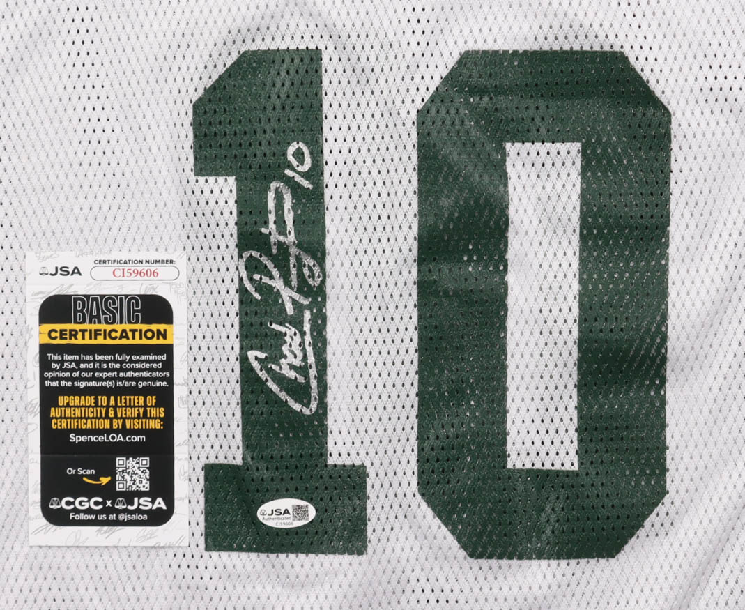 Chad Pennington Signed Jets Reebok Authentic Jersey (JSA) at PristineAuction.com Chad Pennington Signed Jets Reebok Authentic Jersey (JSA) at PristineAuction.com