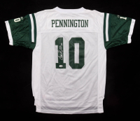 Chad Pennington Signed Jets Reebok Authentic Jersey (JSA) at PristineAuction.com