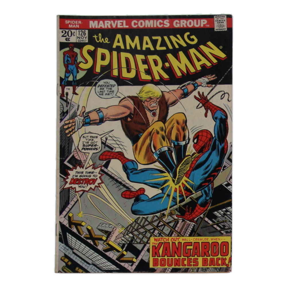1973 "The Amazing Spider-Man" Issue #126 Marvel Comic Book at PristineAuction.com