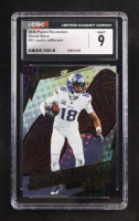 Justin Jefferson 2025 Panini Revolution Shock Wave #33 (CGC 9) at PristineAuction.com
