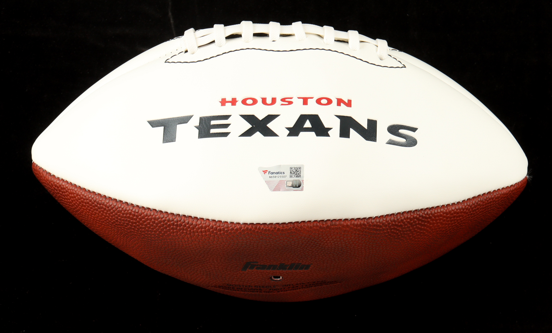 C.J. Stroud Signed Texans Logo Football Inscribed "2023 NFL OROY" & "4108 Yds" & "23 TD's" (Fanatics) at PristineAuction.com C.J. Stroud Signed Texans Logo Football Inscribed "2023 NFL OROY" & "4108 Yds" & "23 TD's" (Fanatics) at PristineAuction.com