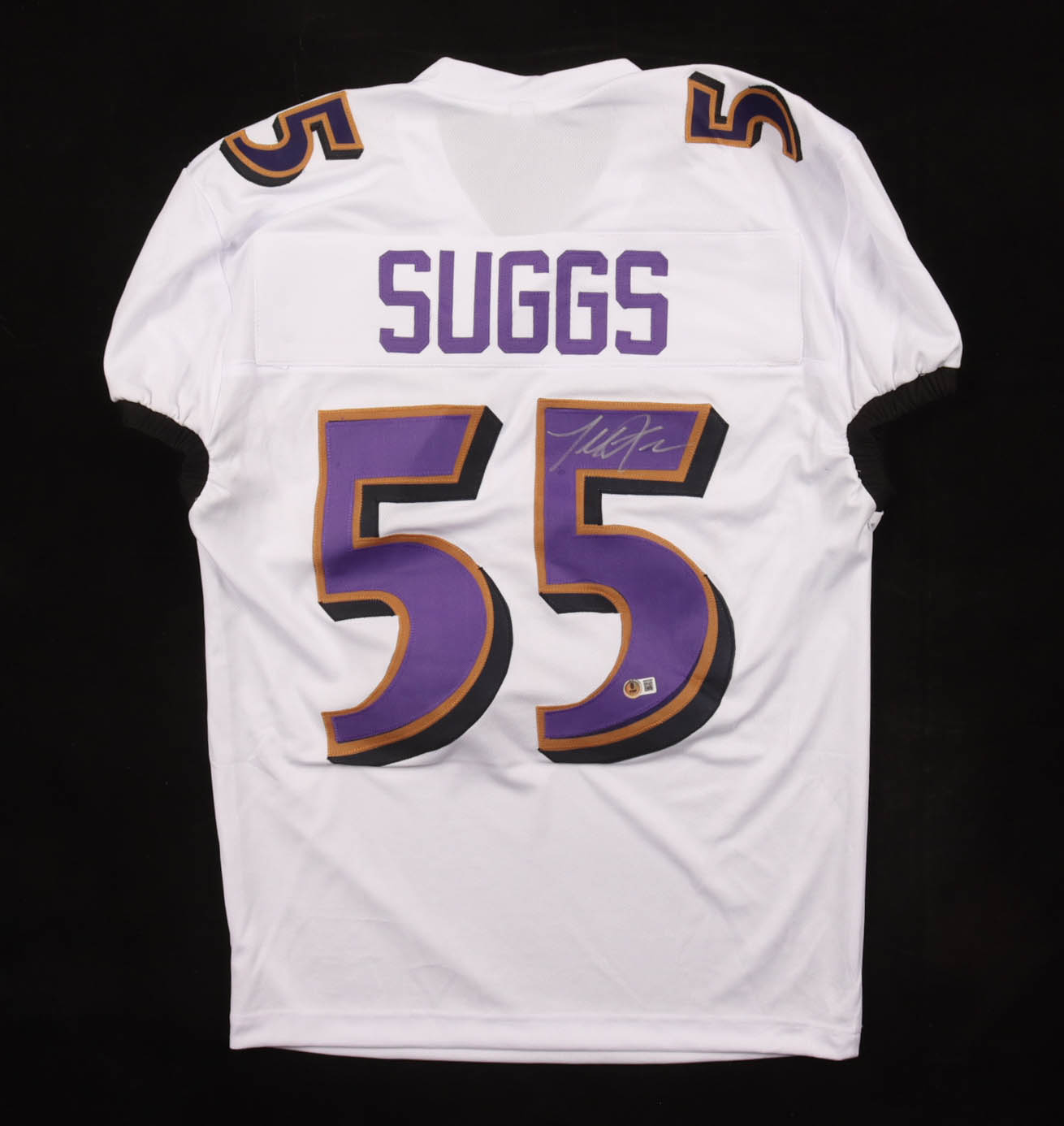 Terrell Suggs Signed Jersey (Beckett) at PristineAuction.com Terrell Suggs Signed Jersey (Beckett) at PristineAuction.com