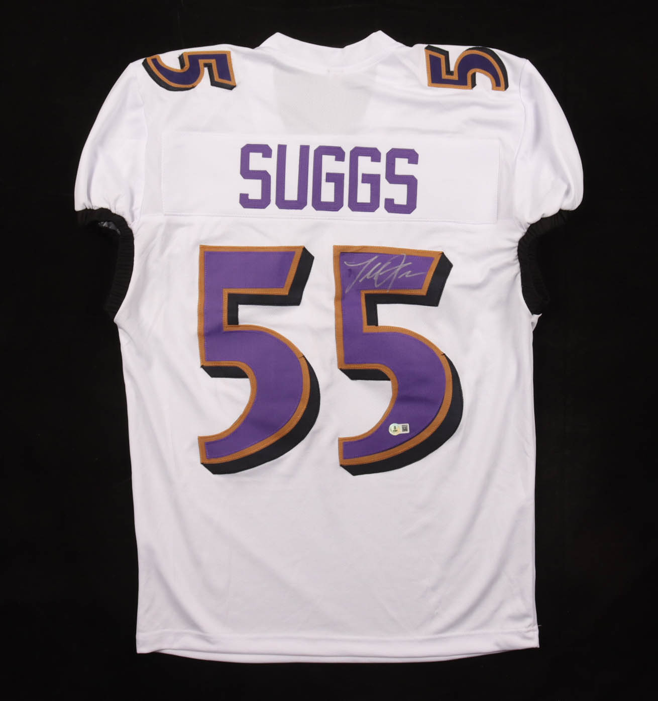 Terrell Suggs Signed Jersey (Beckett) at PristineAuction.com Terrell Suggs Signed Jersey (Beckett) at PristineAuction.com