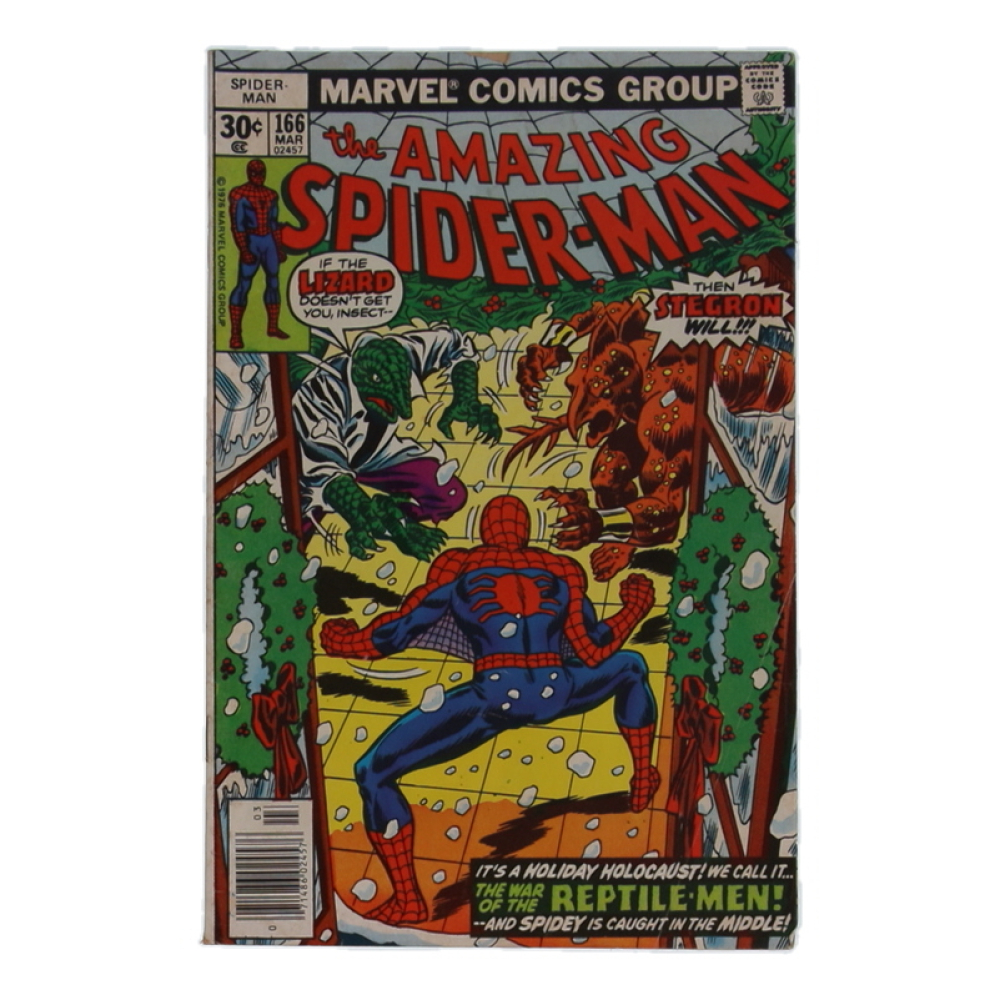 1977 "The Amazing Spider-Man" Issue #166 Marvel Comic Book at PristineAuction.com
