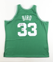 Larry Bird Signed Celtics Mitchell & Ness Authentic Jersey (Bird) at PristineAuction.com