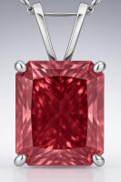 New 2.53 Carats Lab Grown Pink Diamond Pendant VS1 | Estimated Retail Value: $6,200 (UGL & IGI) at PristineAuction.com