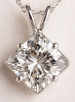 New 2.32 Carats Lab Grown Diamond Pendant G, VS2 | Estimated Retail Value: $4,600 (UGL & IGI) at PristineAuction.com