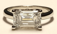 New 2.84 Carats Lab Grown Diamond Ring F, VS2 | Estimated Retail Value: $5,500 (UGL & IGI) at PristineAuction.com