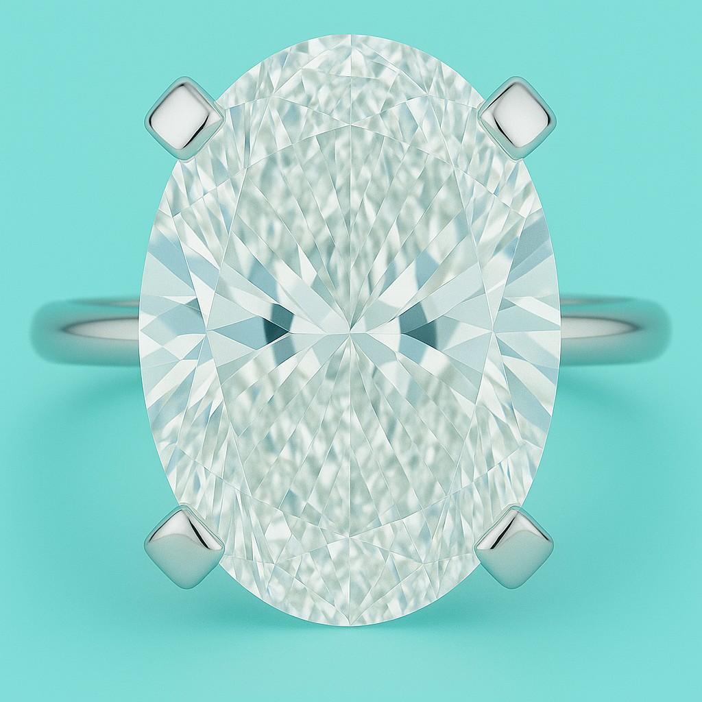 New 4.19 Carats Lab Grown Diamond Ring G, VS2 | Estimated Retail Value: $8,000 (UGL & IGI) at PristineAuction.com New 4.19 Carats Lab Grown Diamond Ring G, VS2 | Estimated Retail Value: $8,000 (UGL & IGI) at PristineAuction.com