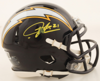 LaDainian Tomlinson Signed Chargers Speed Mini Helmet (Beckett) at PristineAuction.com