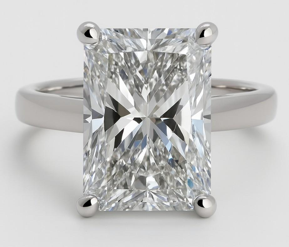 New 7.15 Carats Lab Grown Diamond Ring G, VS2 | Estimated Retail Value: $12,000 (UGL & IGI) at PristineAuction.com New 7.15 Carats Lab Grown Diamond Ring G, VS2 | Estimated Retail Value: $12,000 (UGL & IGI) at PristineAuction.com