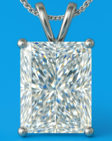 New 7.20 Carats Lab Grown Diamond Pendant G, VS2 | Estimated Retail Value: $12,000 (UGL & IGI) at PristineAuction.com