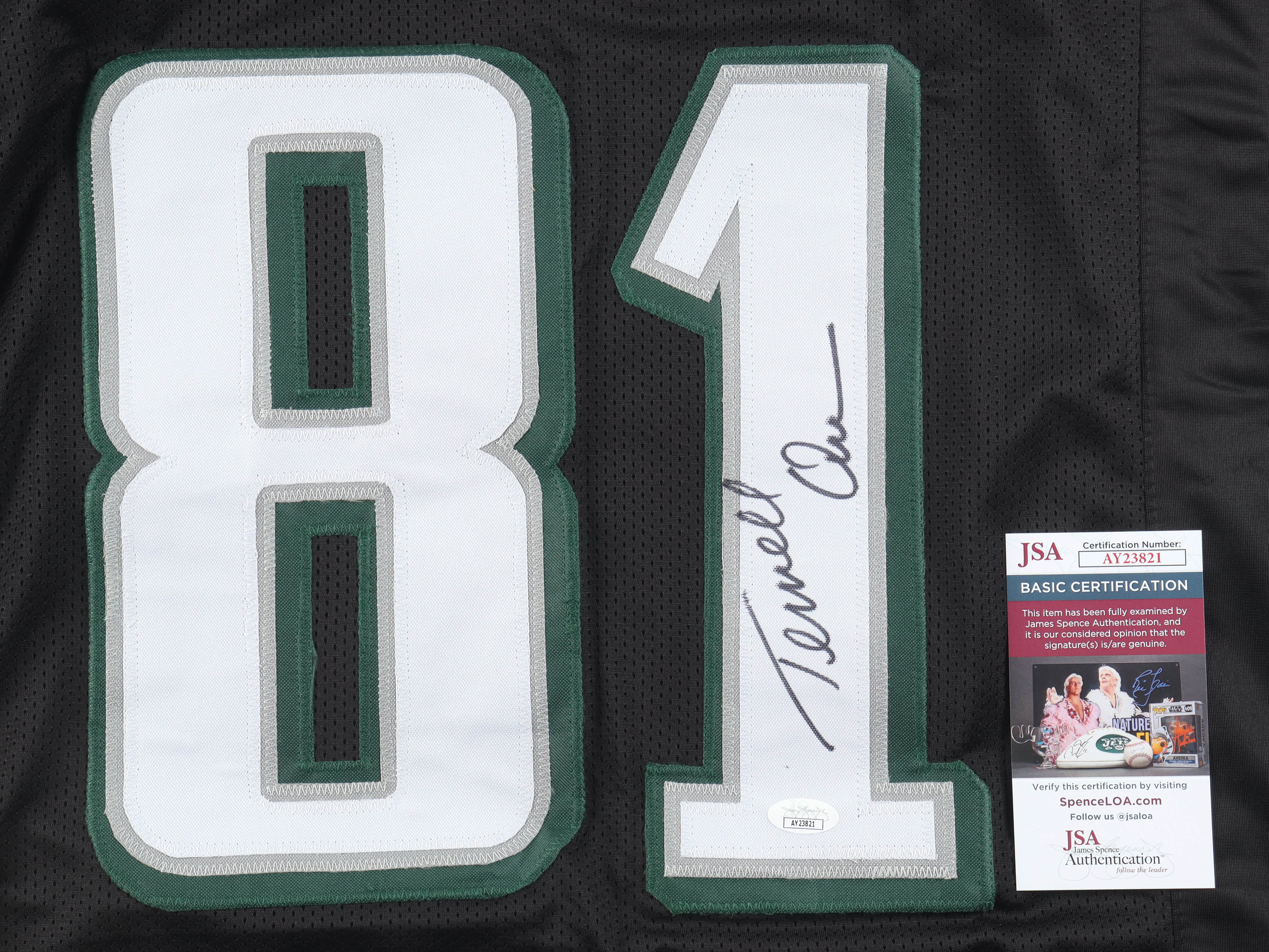 Terrell Owens Signed Jersey (JSA) at PristineAuction.com Terrell Owens Signed Jersey (JSA) at PristineAuction.com