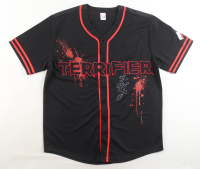 David Howard Thornton Signed "Terrifier" Jersey Inscribed "Art the Clown" with Hand-Drawn Sketch (JSA) at PristineAuction.com