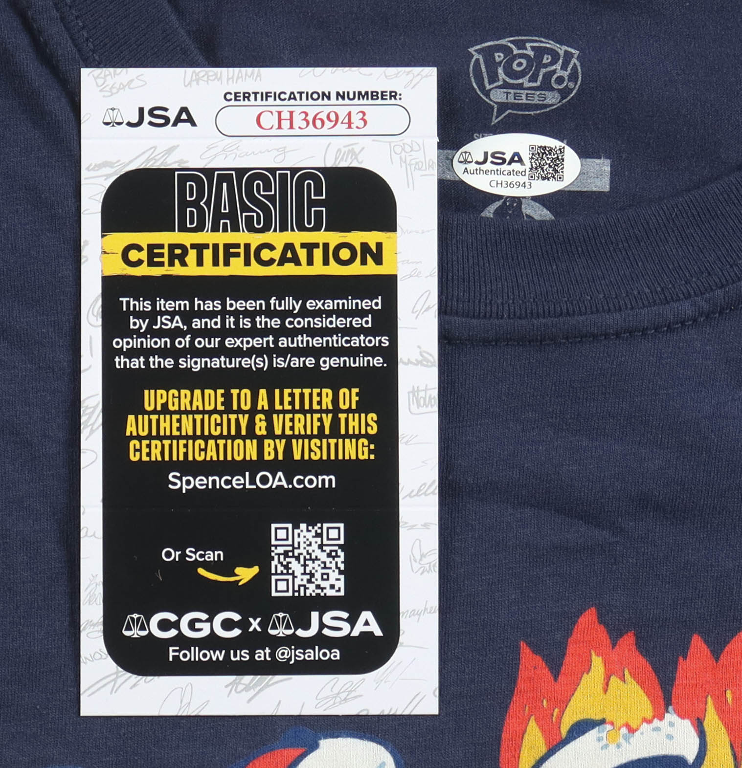 Billy Bryan Signed "Ghostbusters" T-Shirt Inscribed "Stay Puft!" (JSA) at PristineAuction.com Billy Bryan Signed "Ghostbusters" T-Shirt Inscribed "Stay Puft!" (JSA) at PristineAuction.com