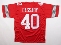 Howard "Hopalong" Cassady Signed Jersey (Beckett) at PristineAuction.com