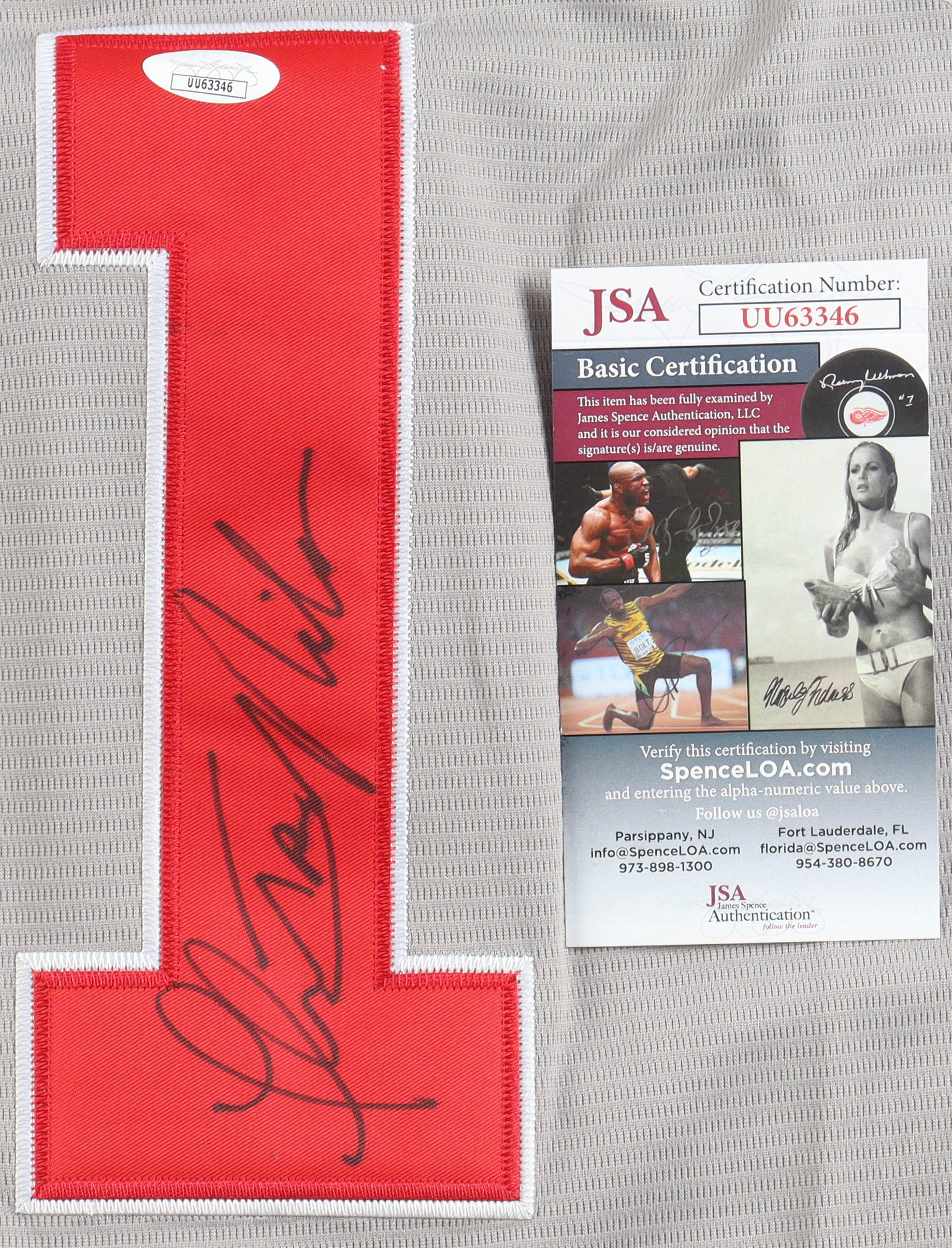 Thomas Ian Nicholas Signed Jersey (JSA) at PristineAuction.com Thomas Ian Nicholas Signed Jersey (JSA) at PristineAuction.com