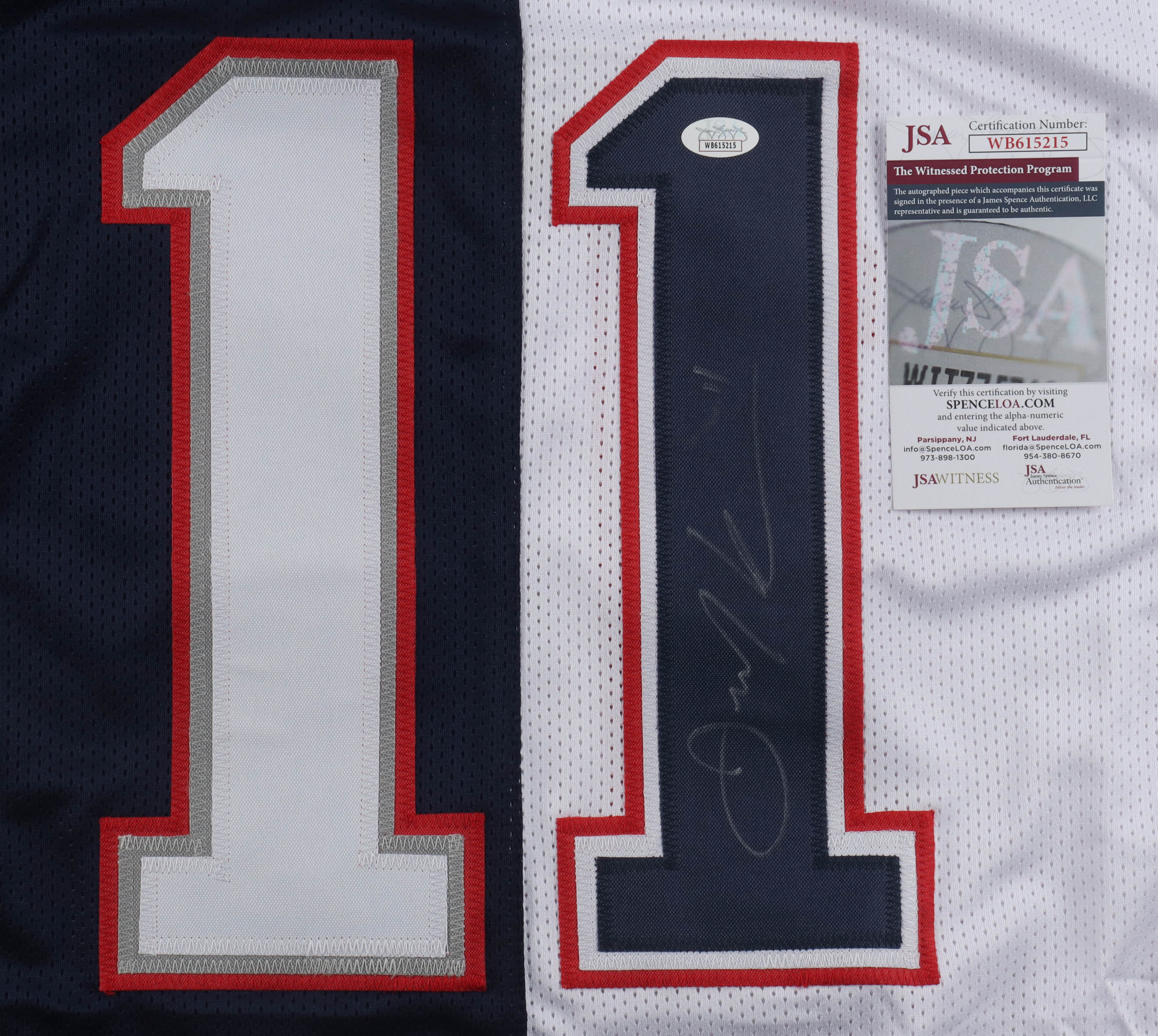 Julian Edelman Signed Jersey (JSA) at PristineAuction.com Julian Edelman Signed Jersey (JSA) at PristineAuction.com