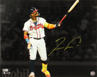 Ronald Acuna Jr. Signed Braves 16x20 Photo (Beckett) at PristineAuction.com