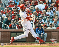 Jordan Walker Signed Cardinals 16x20 Photo (MLB & Fanatics) at PristineAuction.com