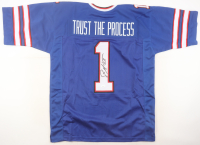 Sean McDermott Signed "Trust The Process" Jersey (JSA) at PristineAuction.com