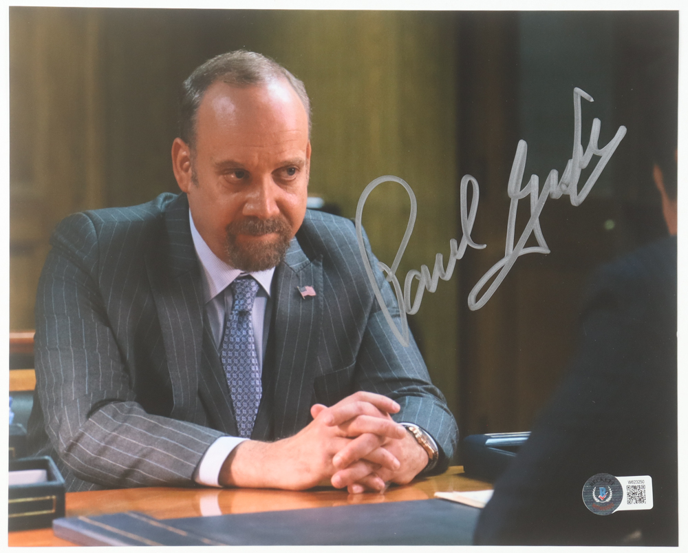 Paul Giamatti Signed "Billions" 8x10 Photo (Beckett) at PristineAuction.com Paul Giamatti Signed "Billions" 8x10 Photo (Beckett) at PristineAuction.com
