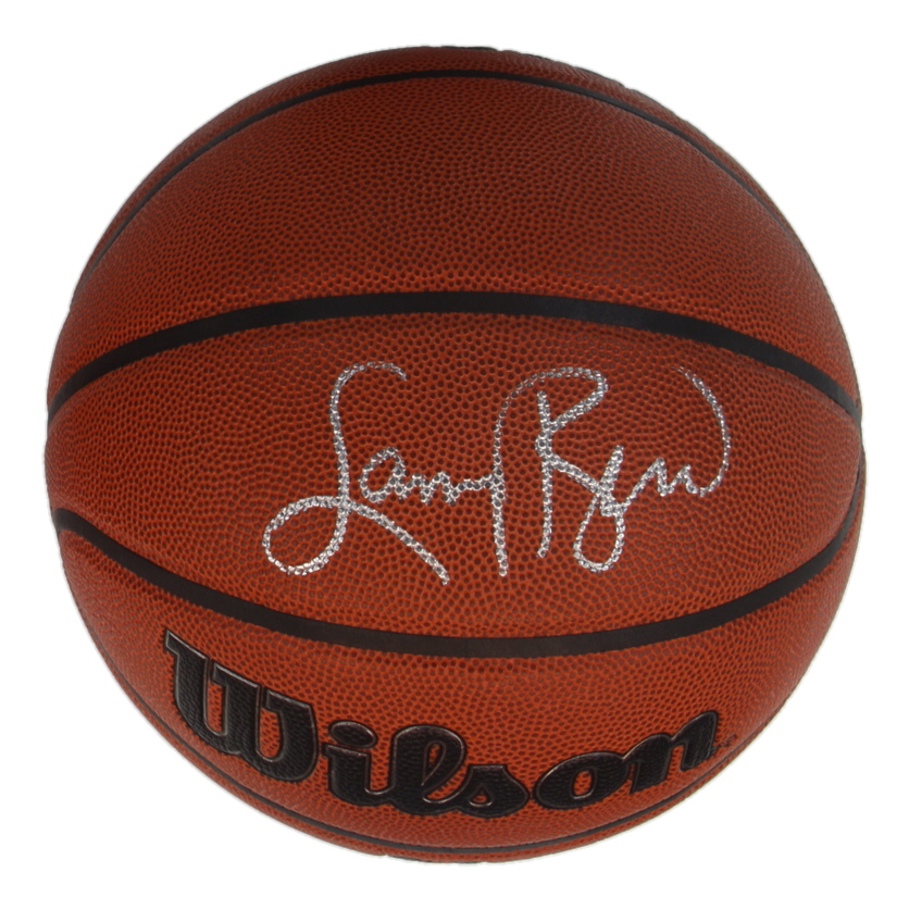 Larry Bird Signed NBA Basketball (Schwartz & Bird) at PristineAuction.com Larry Bird Signed NBA Basketball (Schwartz & Bird) at PristineAuction.com