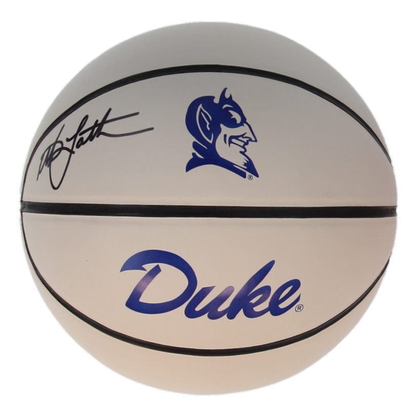 Christian Laettner Signed Duke Blue Devils Logo Basketball (Schwartz) at PristineAuction.com Christian Laettner Signed Duke Blue Devils Logo Basketball (Schwartz) at PristineAuction.com