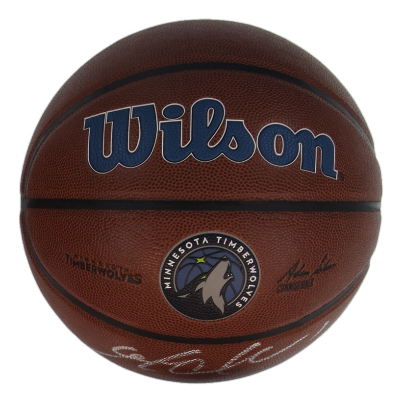 Stephon Marbury Signed NBA Timberwolves Logo Basketball (Schwartz) at PristineAuction.com Stephon Marbury Signed NBA Timberwolves Logo Basketball (Schwartz) at PristineAuction.com