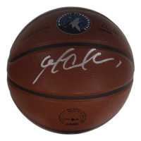 Stephon Marbury Signed NBA Timberwolves Logo Basketball (Schwartz) at PristineAuction.com