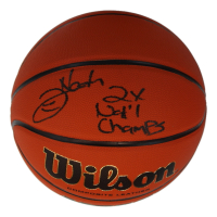 Joakim Noah Signed NCAA Basketball Inscribed "2x Nat'l Champs" (Schwartz) at PristineAuction.com