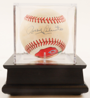 Rocky Colavito Signed OAL Hand-Painted Art Baseball (PSA) at PristineAuction.com