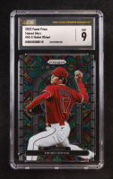 Shohei Ohtani 2022 Panini Prizm Stained Glass #3 (CSG 9) at PristineAuction.com