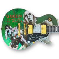 Brian May Signed Custom Les Paul Style Guitar (JSA) at PristineAuction.com