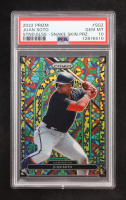 Juan Soto 2022 Panini Prizm Stained Glass Prizms Snake Skin #2 #34/50 (PSA 10) at PristineAuction.com
