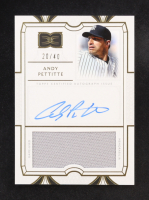 Andy Pettitte 2024 Topps Definite Collection Signatures Game-Used Memorabilia #DARC-AP #20/40 at PristineAuction.com